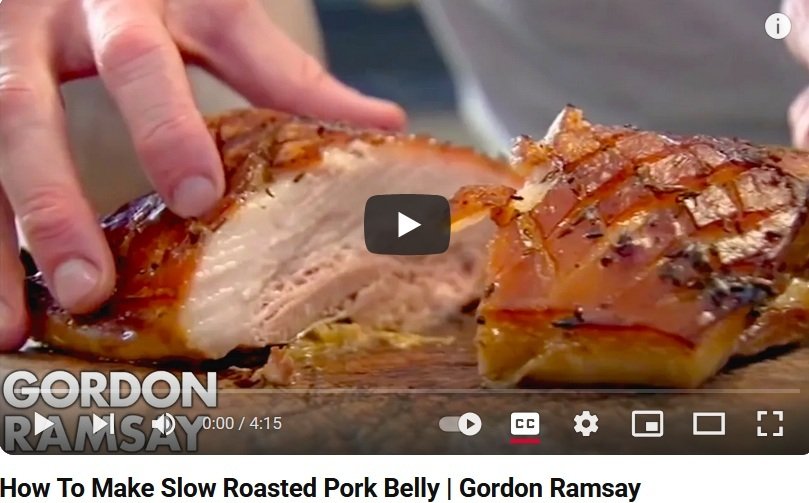 Roasted Pork Belly